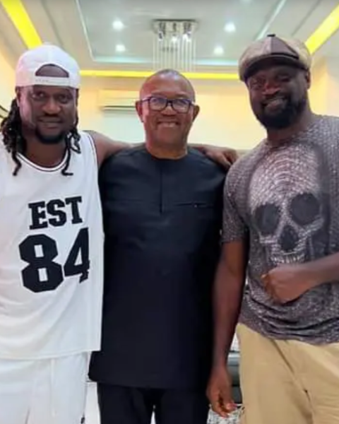 P-Square: Peter Obi meets Mr P, Rudeboy amidst Feud [PHOTOS]