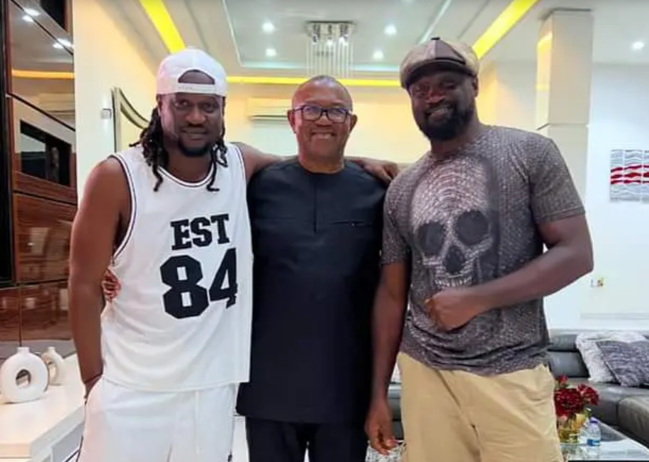 P-Square: Peter Obi meets Mr P, Rudeboy amidst Feud [PHOTOS]