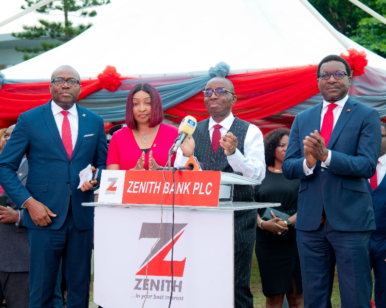 Zenith Bank Transforms Ajose Adeogun Roundabout with State-Of-The-Art Digital Display