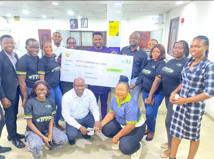 Unity Bank, CashToken Rewards Promo Produces New Millionaire